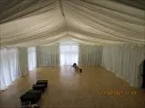 Main Hall with drapes