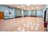 Main hall after resurfacing in January 2024
